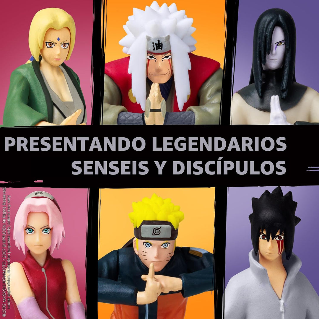 P.M.I. Naruto Shippuden Mini Figuras Coleccionables Paquete de 12 C...