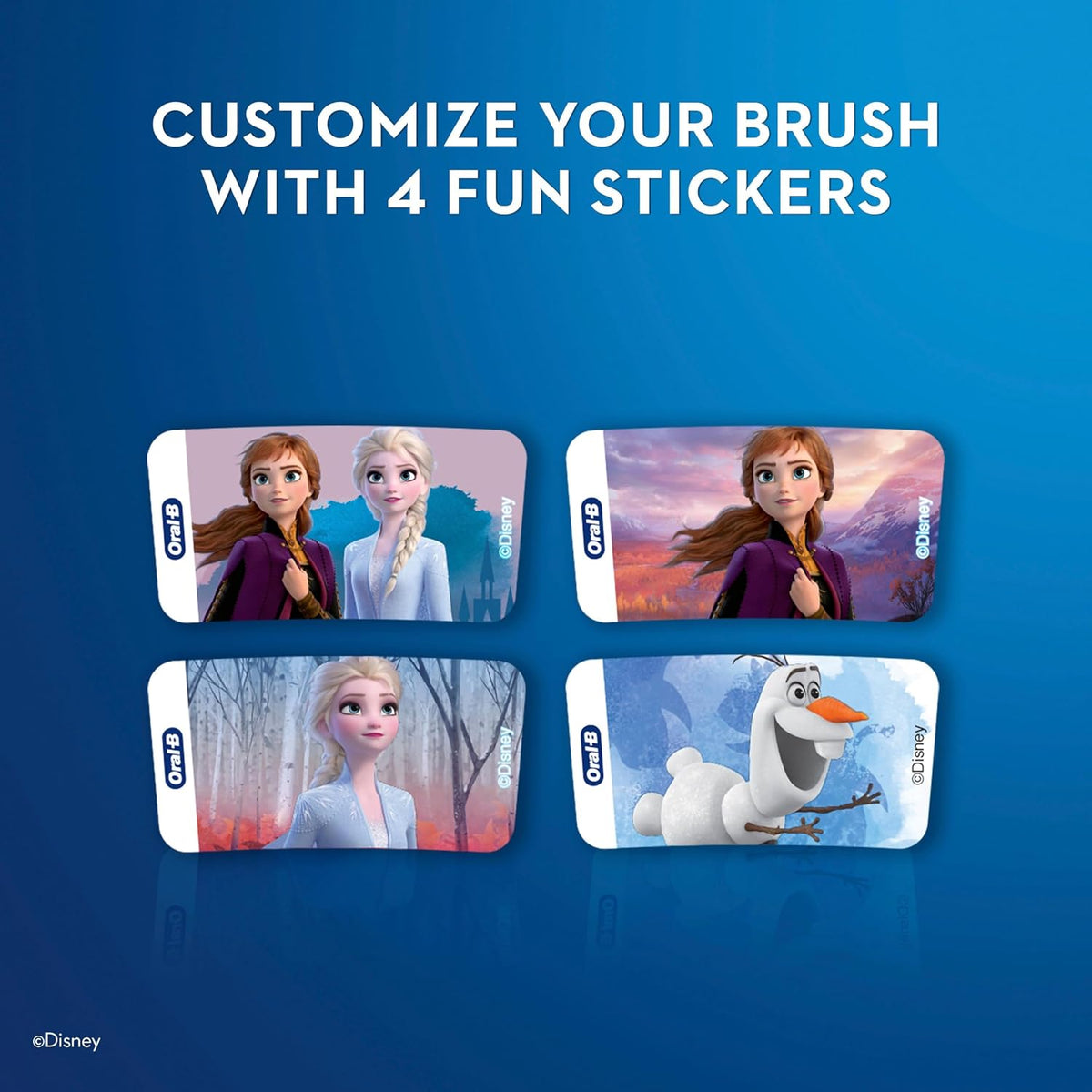 Cepillo de dientes eléctrico Oral-B Kids con Frozen de Disney