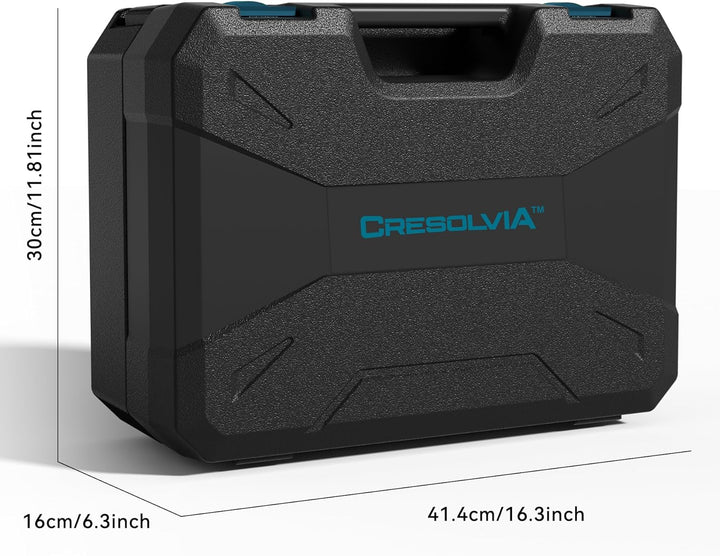 CRESOLVIA Kit de herramientas de 328 piezas para el hogar, juego de...