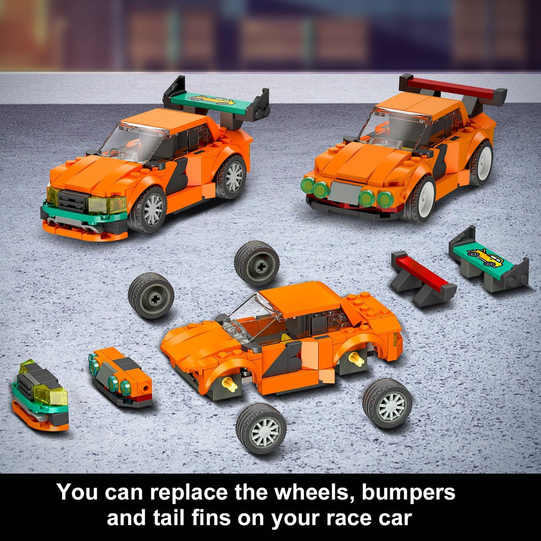 HOGOKIDS Juego de construcción de garaje de coche de