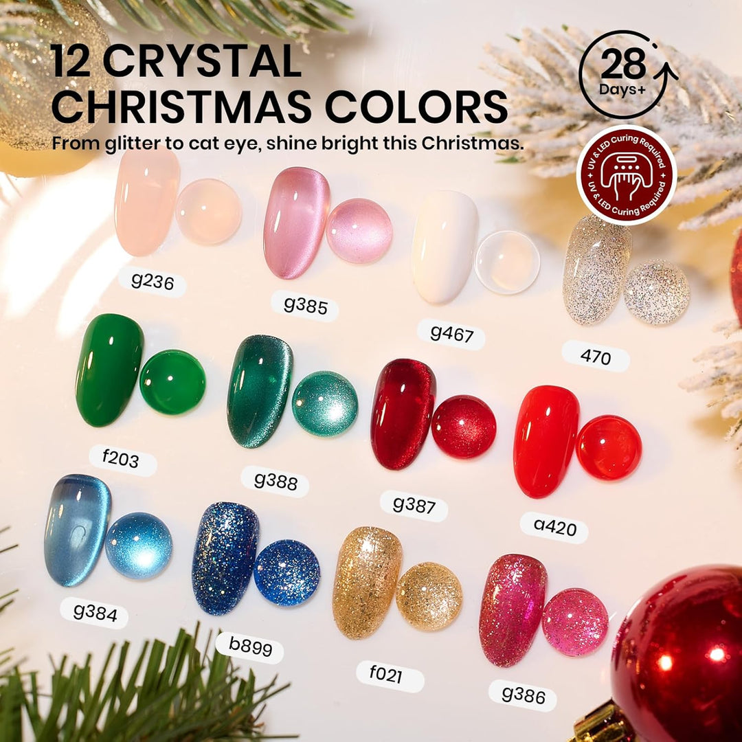 Beetles - Juego de 67 esmaltes de uñas de gel con luz UV \u2013 12...