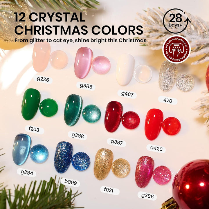 Beetles - Juego de 67 esmaltes de uñas de gel con luz UV \u2013 12...