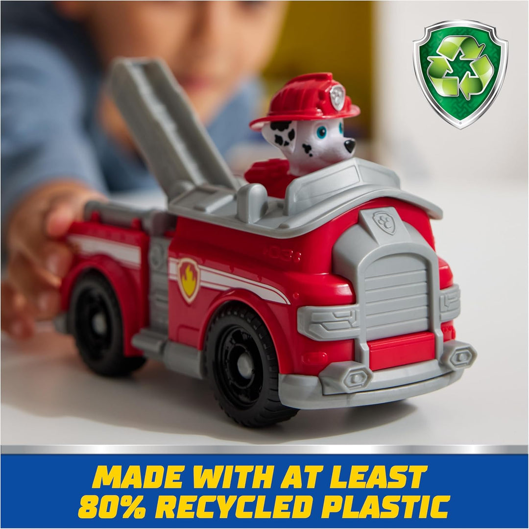 PAW Patrol, Marshall\u2019s Firetruck - Vehículo de juguete con fig...