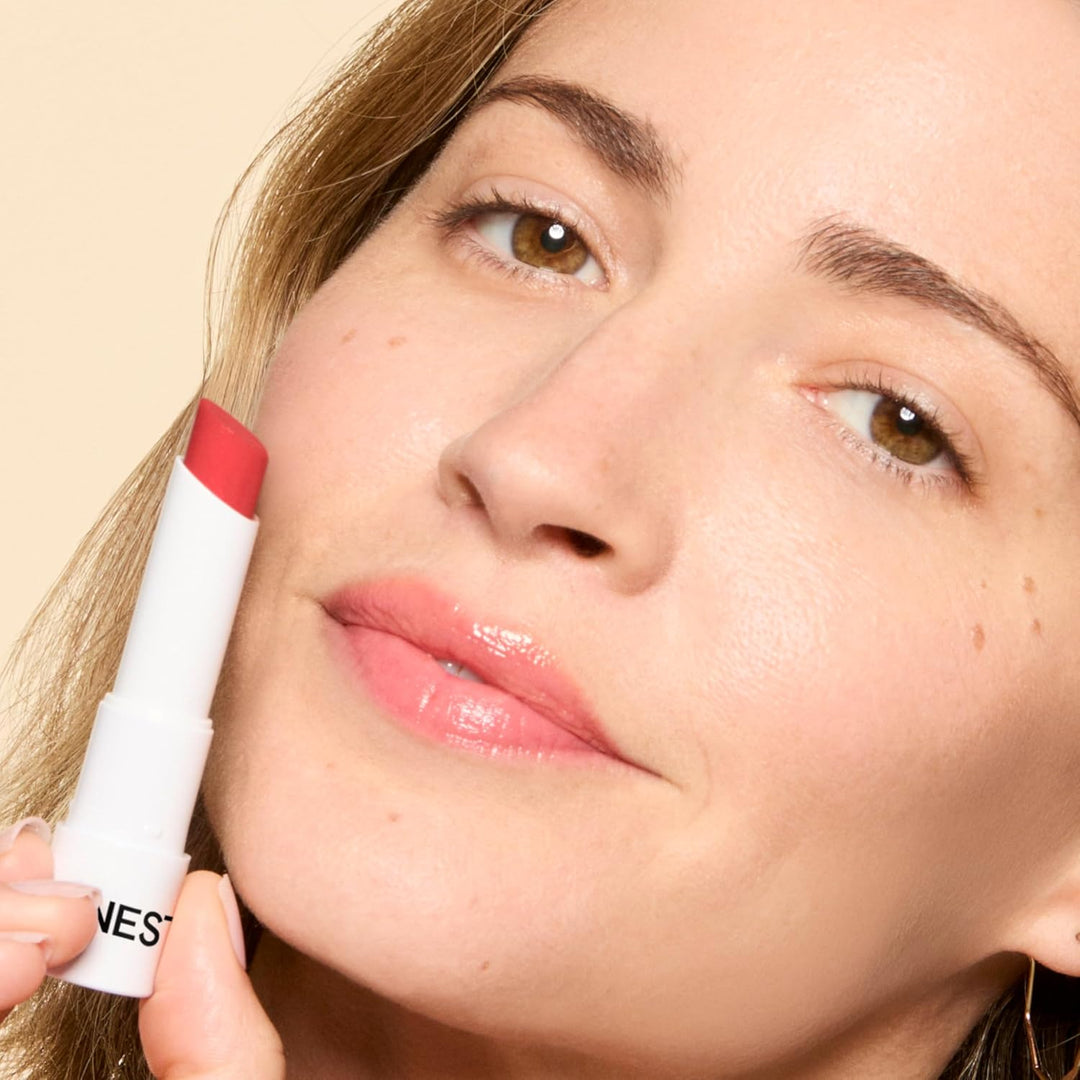 Bálsamo labial Honest Beauty tintado, melón de verano, vegano, más...