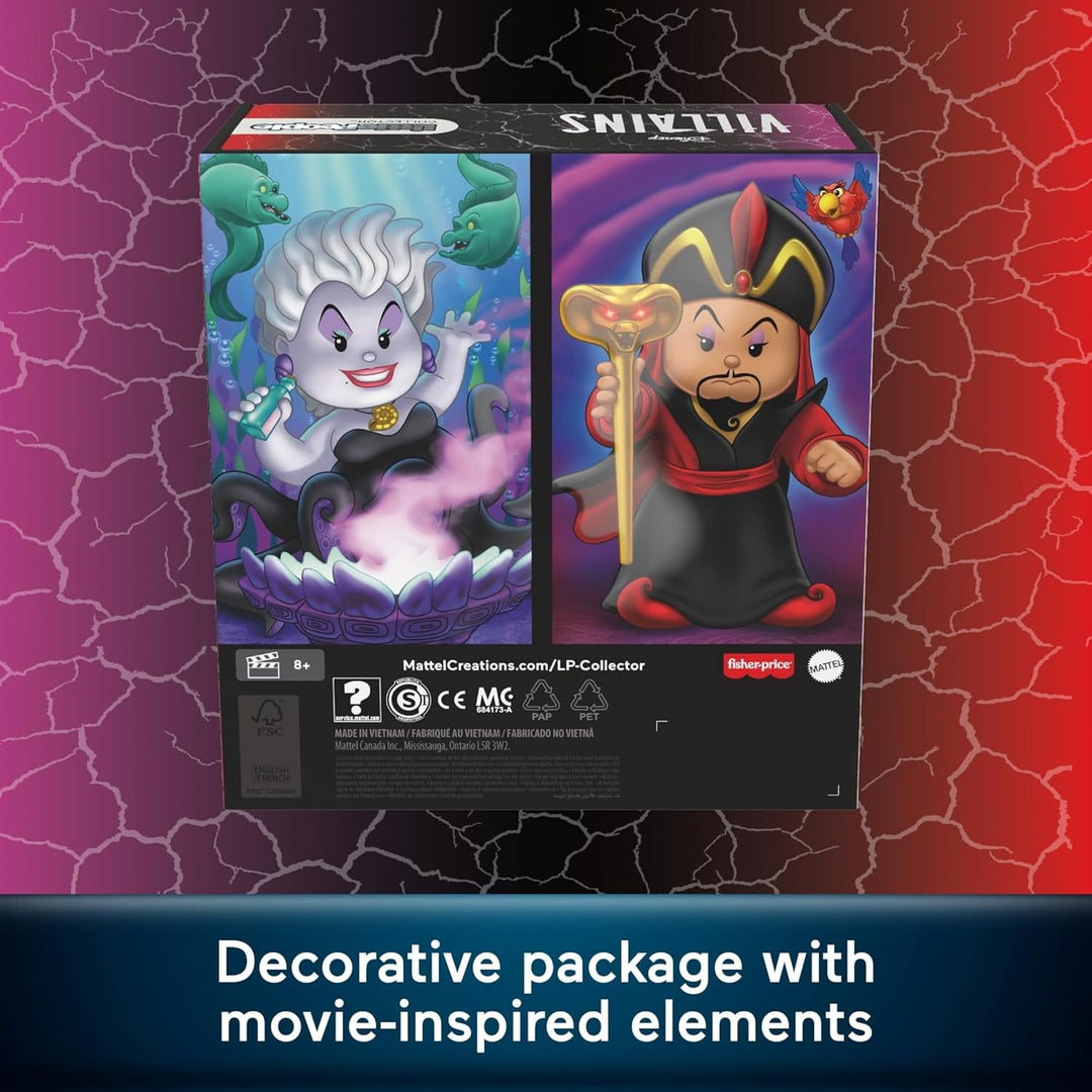 Little People Collector Disney Villains Jafar Ursula -