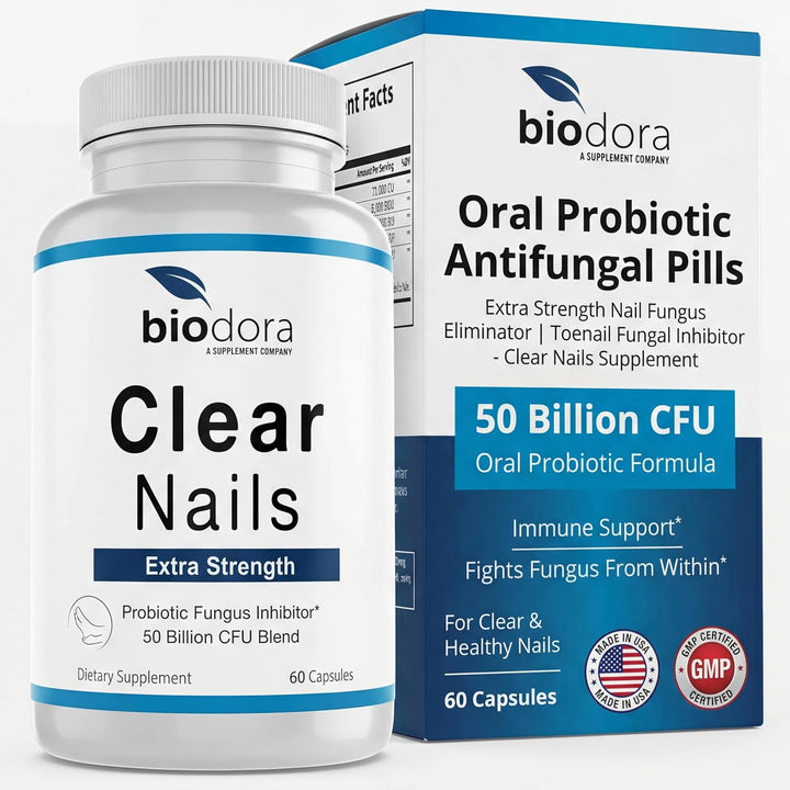 Biodora Píldoras antifúngicas probióticas orales \u2013 Eliminador...