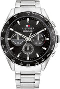 Tommy Hilfiger - Relojes de cuarzo de acero inoxidable para hombre