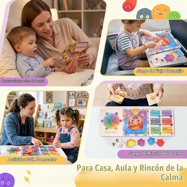 JoyCat Juegos de aprendizaje social emocional para niños de 3 a 5 a...