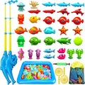 TOY Life Magnetic Fishing Game para Kids, Bathtub y Pool Toy, Ages 3-5