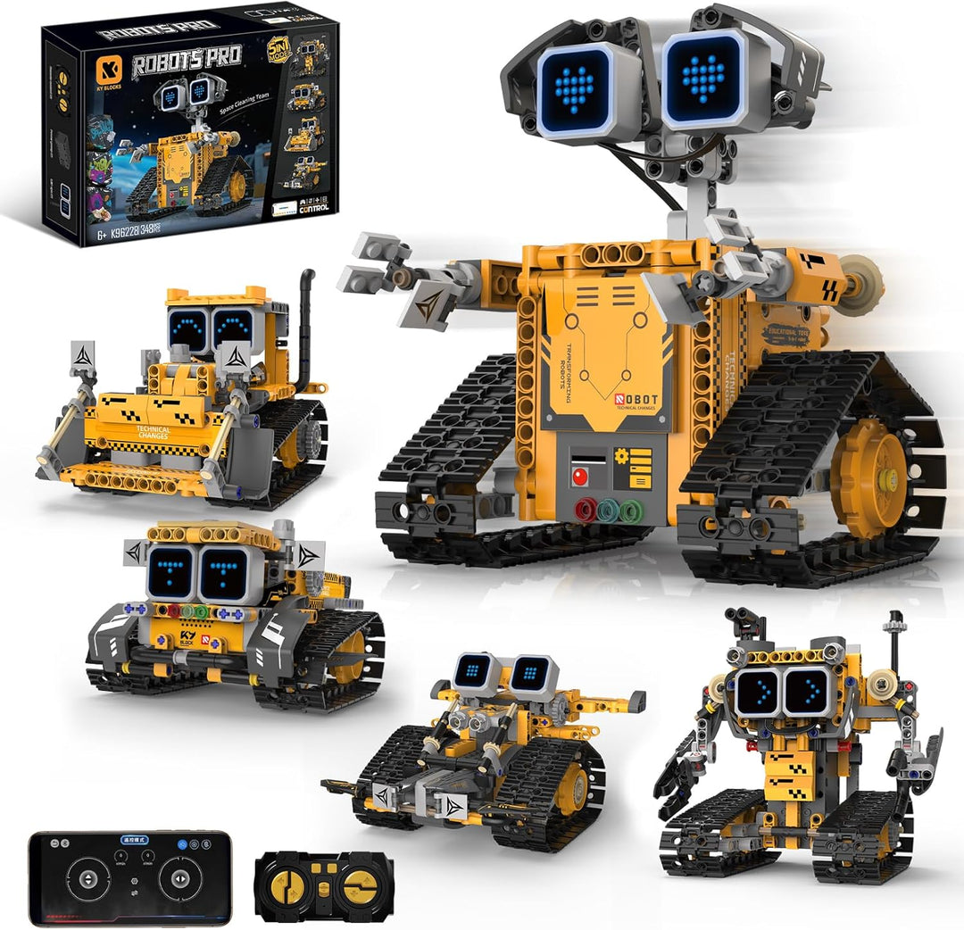 Sciencow Kit de construcción de robot STEM 5 en 1 kit de