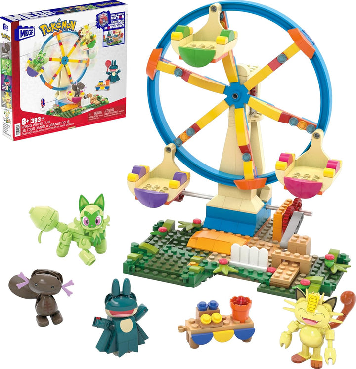 MEGA - Juego de juguetes de construcción de Pokémon con