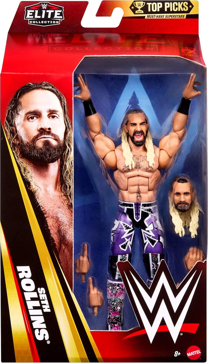 Mattel WWE Elite Collection - Juego de figuras de acción y accesori...