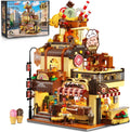 City Ice Cream House - Juego de construcción con luces