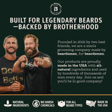 LIVE BEARDED® Kit completo de aseo para barba de 4 pasos, Straight...