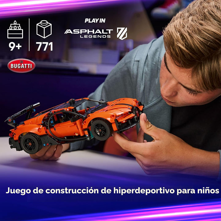 LEGO Technic Bugatti Chiron Pur Sport Hypercar - Juguete de constru...