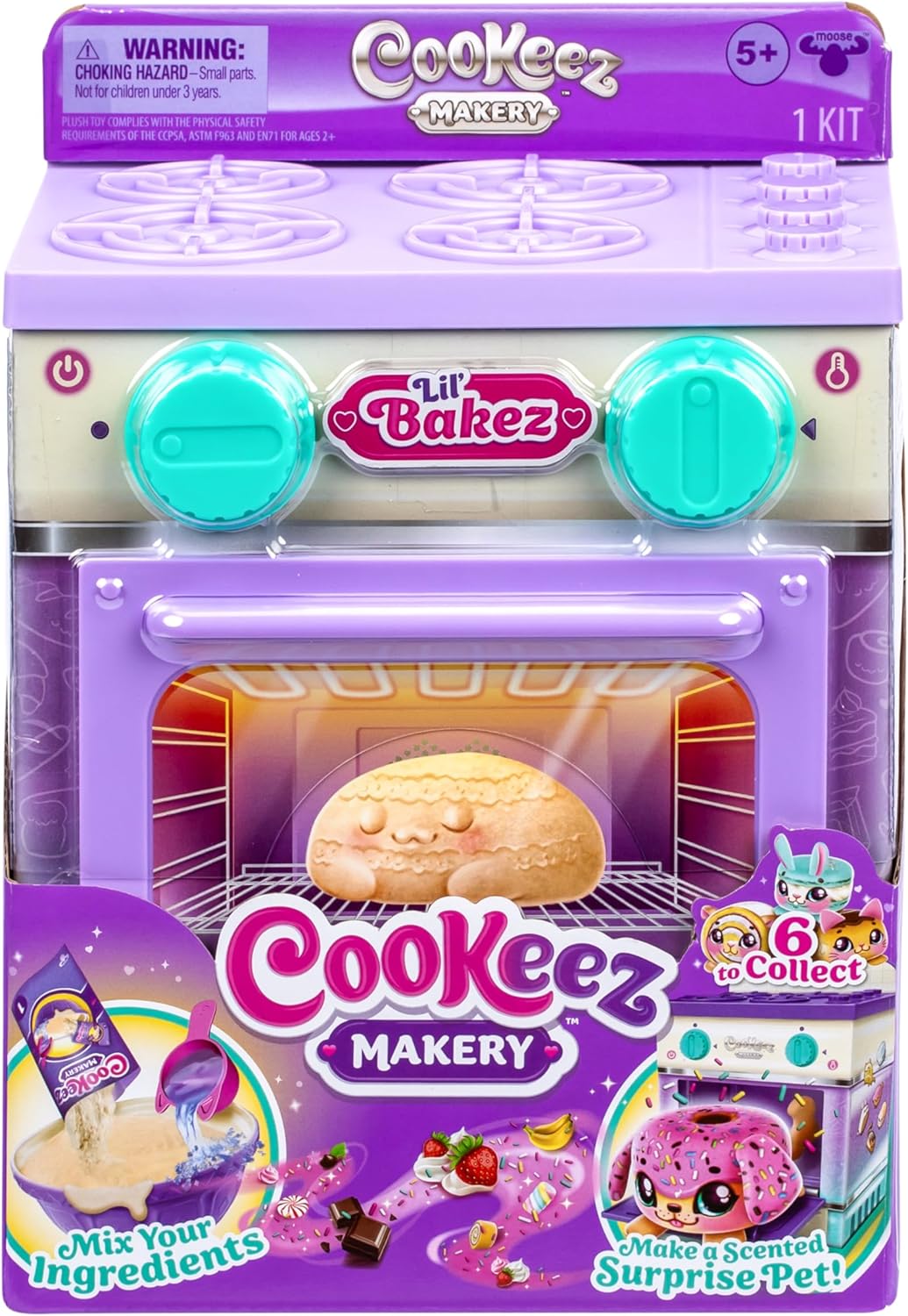 Cookeez Makery Horno Lil Bakez mezcla la masa y haz una