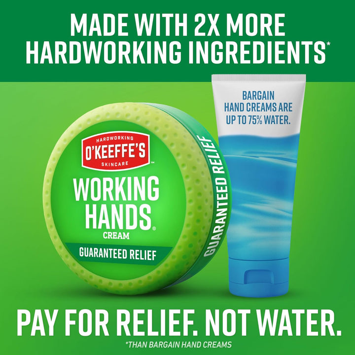 O'Keeffe's Working Hands - Crema de manos para sequedad ext...