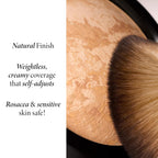 LAURA GELLER Baked Balance-n-Brighten - Base de maquillaje de tamaño de viaje – Fair, 07 profundo
