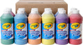 Crayola Pintura Lavable para niños 12 unidades, Pintura para manualidades en aula imprescindible