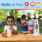 Melissa & Doug Juego de comida para jugar con dispensador de helado de