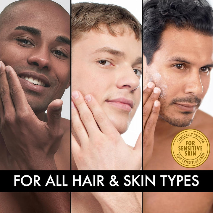 El arte de afeitar el aceite de barba pre afeitado para hombres