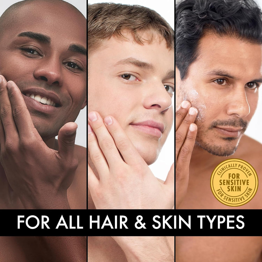 El arte de afeitar el aceite de barba pre afeitado para hombres
