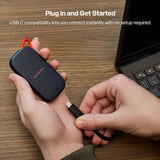 Sandisk SSD portátil de 2 TB, velocidades de lectura de hasta 1000...