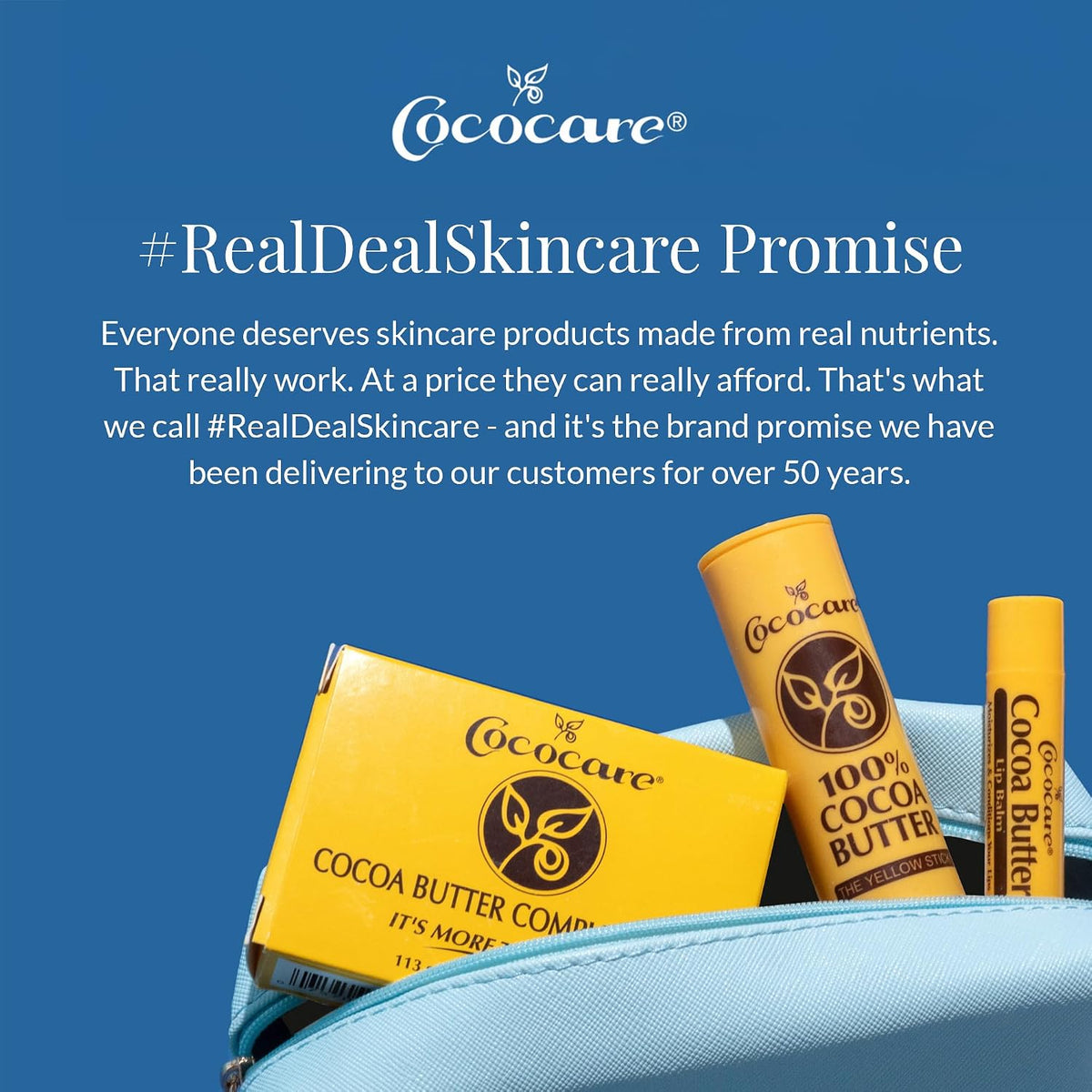 Cococare Bálsamo labial de manteca de cacao, The Little Yellow Stic...