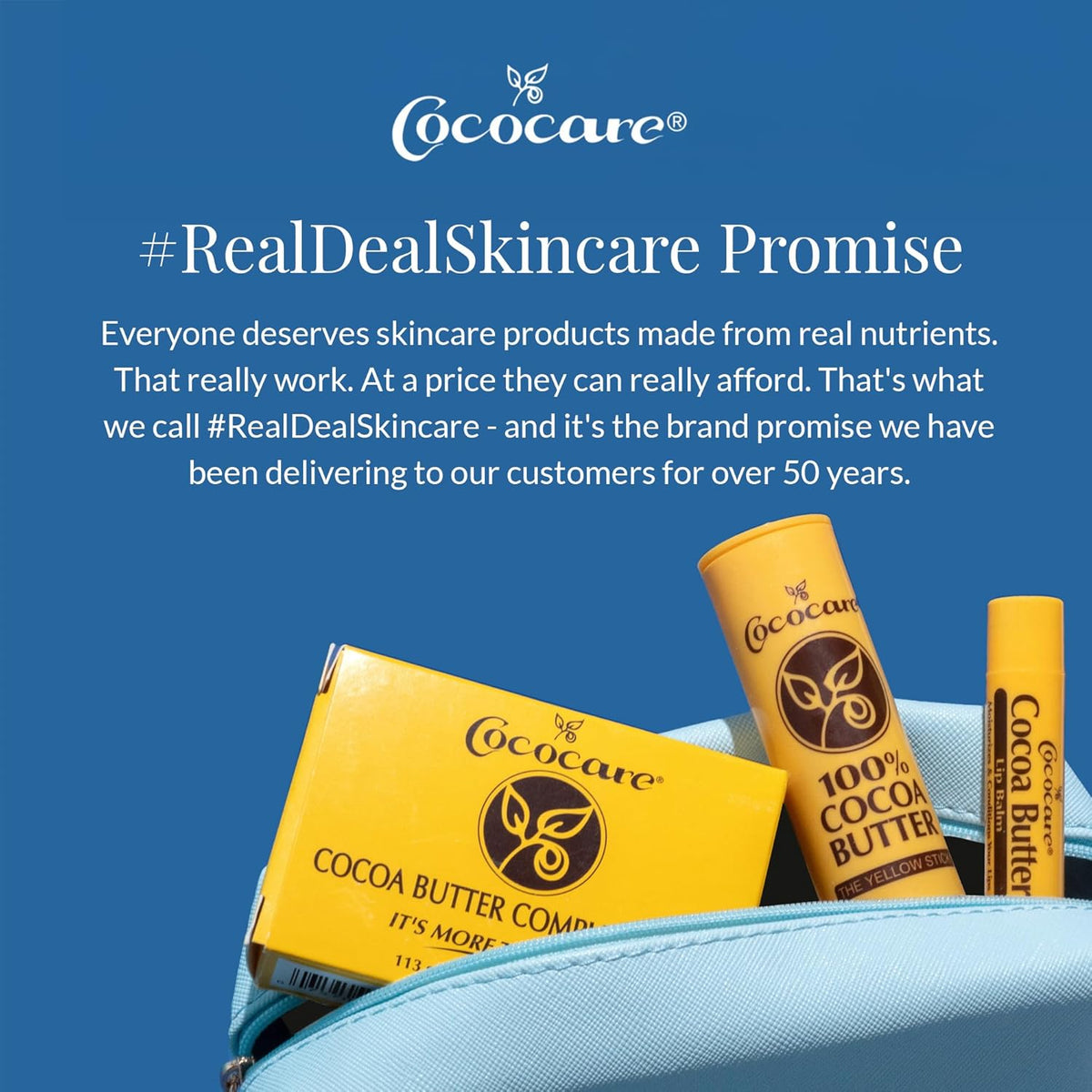 Cococare Bálsamo labial de manteca de cacao con vitamina E y aloe v...