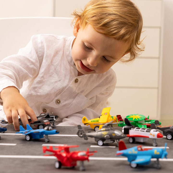 JOYIN 16 piezas de juguetes de avión para niños