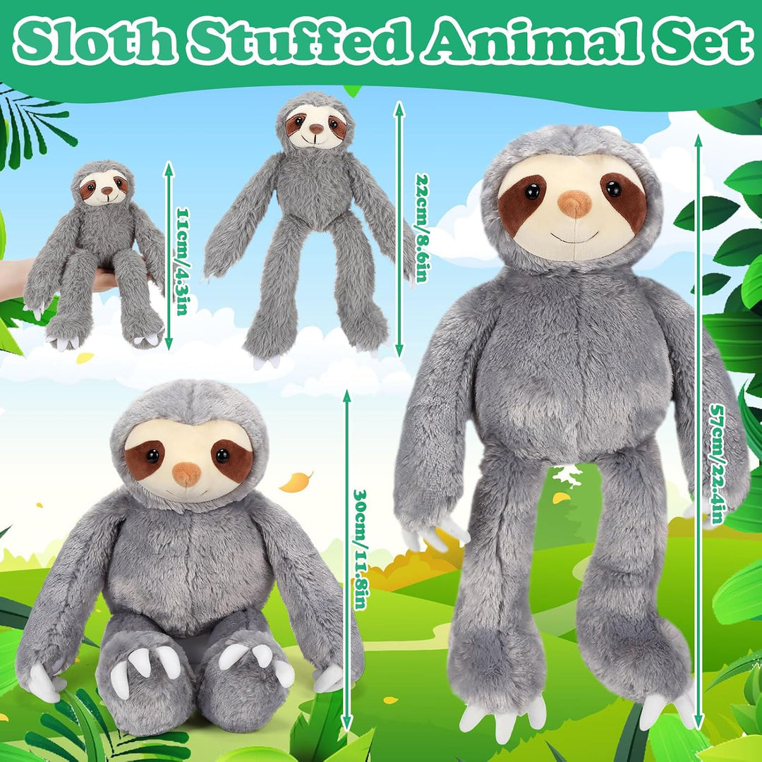Libima 5 piezas de animales de peluche gigantes de 22.4 pulgadas, j...