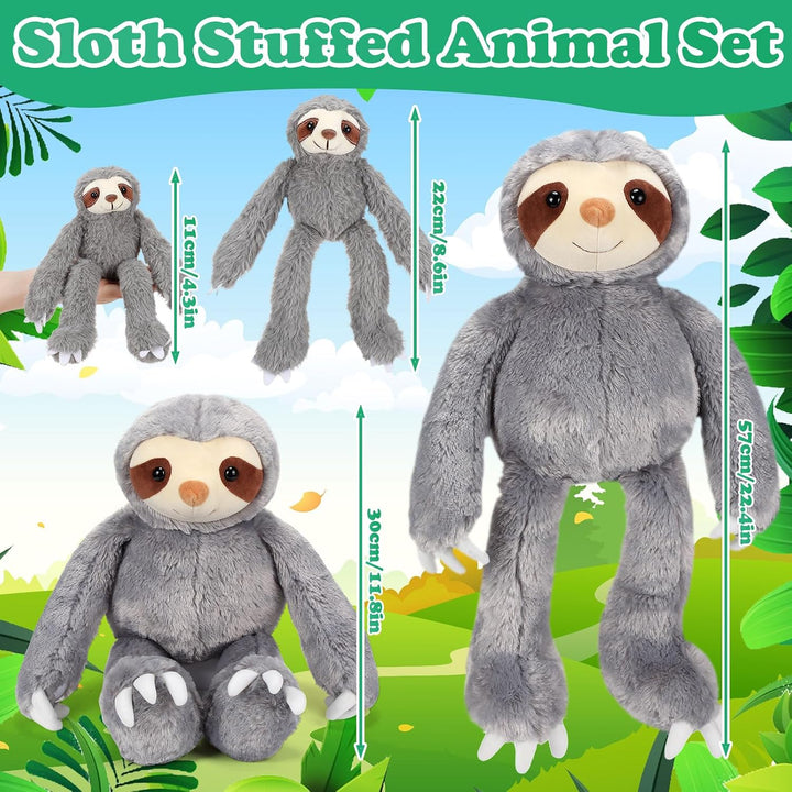 Libima 5 piezas de animales de peluche gigantes de 22.4 pulgadas, j...