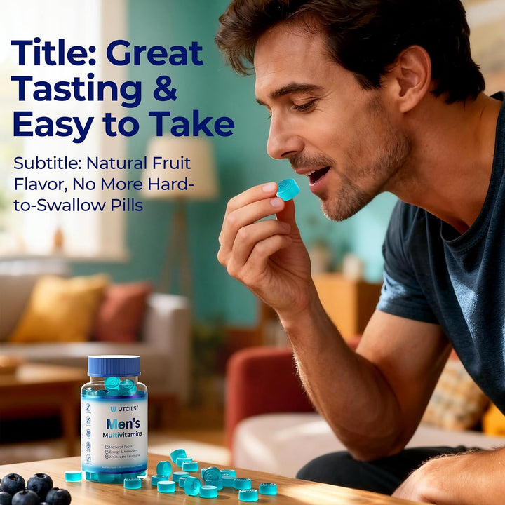 Gomitas multivitamínicas para hombres diariamente \u2013 Vitaminas...