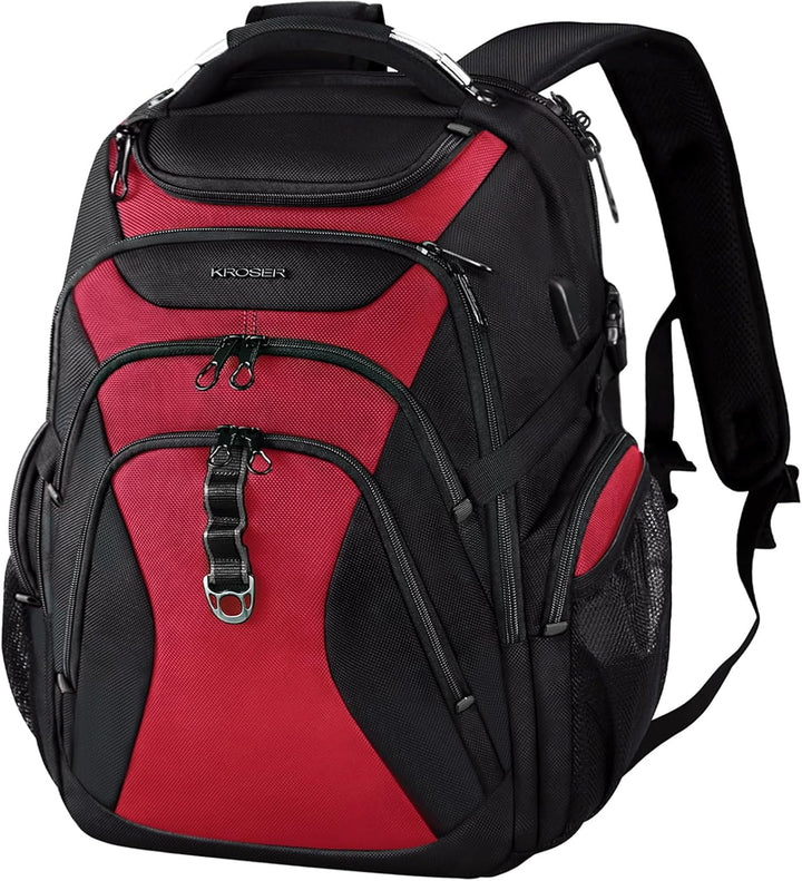 KROSER Mochila para laptop de viaje de 18.4 pulgadas XXXL Mochila p...