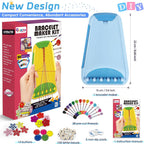 Maynacs Kit de fabricación de pulseras de la amistad para niñas de 8 a 12