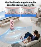 Ventiladores de refrigeración de torre personal que soplan aire frí...