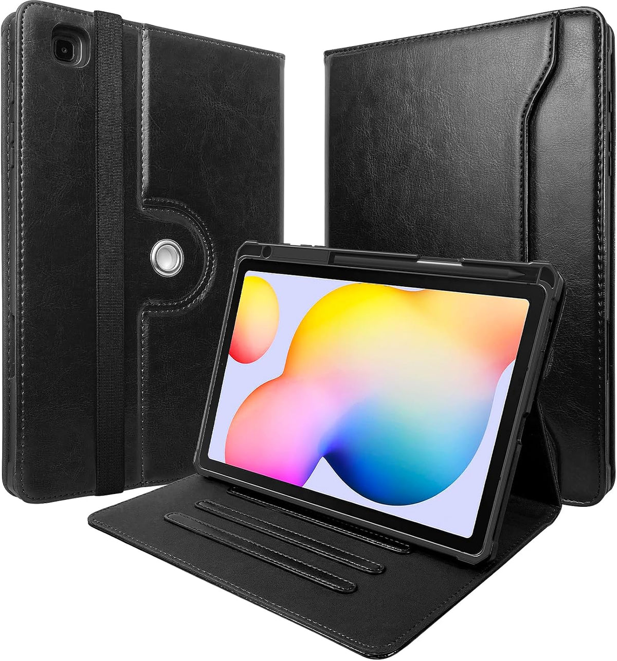 Funda Samsung Galaxy Tab S6 Lite, 10.4 Tablet 2024 2022 2020 - Negro