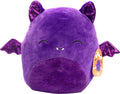 Squishmallows - Peluche de murciélago morado Blas de 10 pulgadas