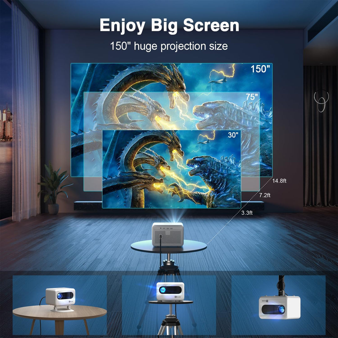 Proyector para el hogar al aire libre