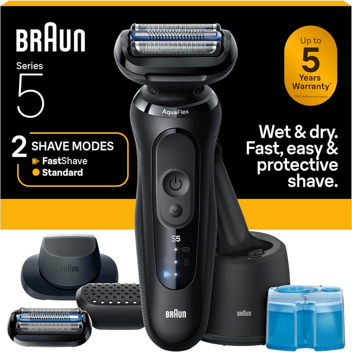 Braun Series 5 - Afeitadora eléctrica para hombres, maquinilla de a...