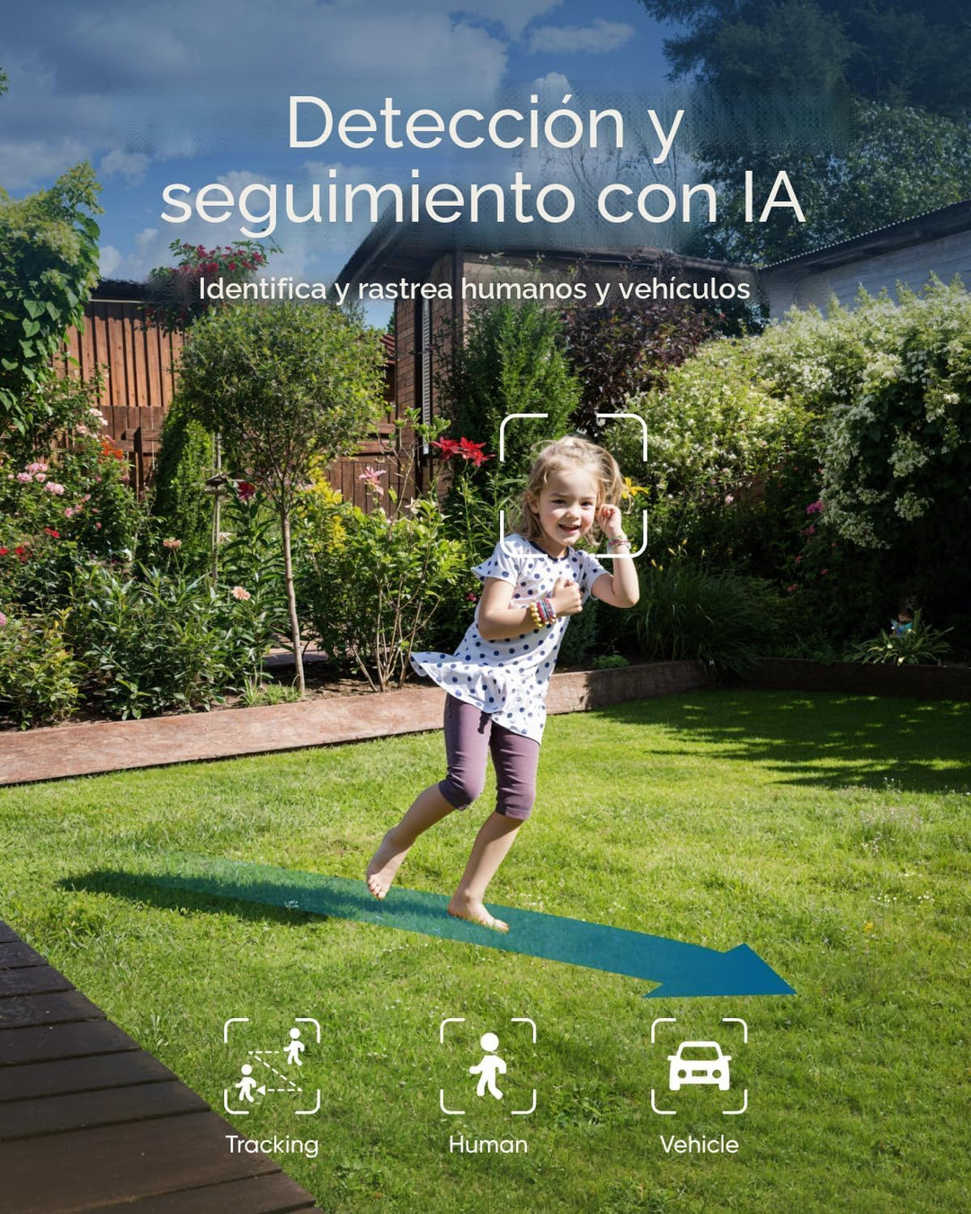 Cámara Reflector Eufy Security E30, Cámara de Seguridad para Exteri...