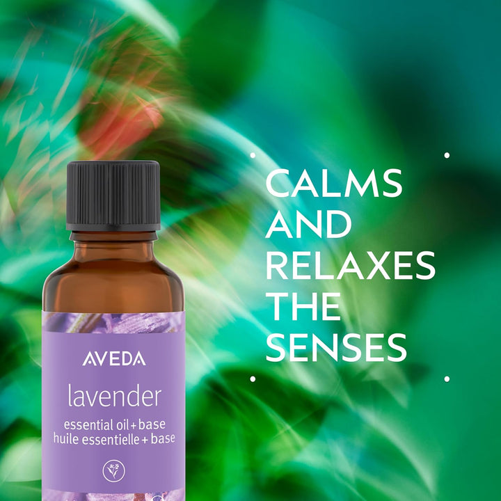Aveda Aceite esencial de lavanda + base | Aroma calmante | Para cue...
