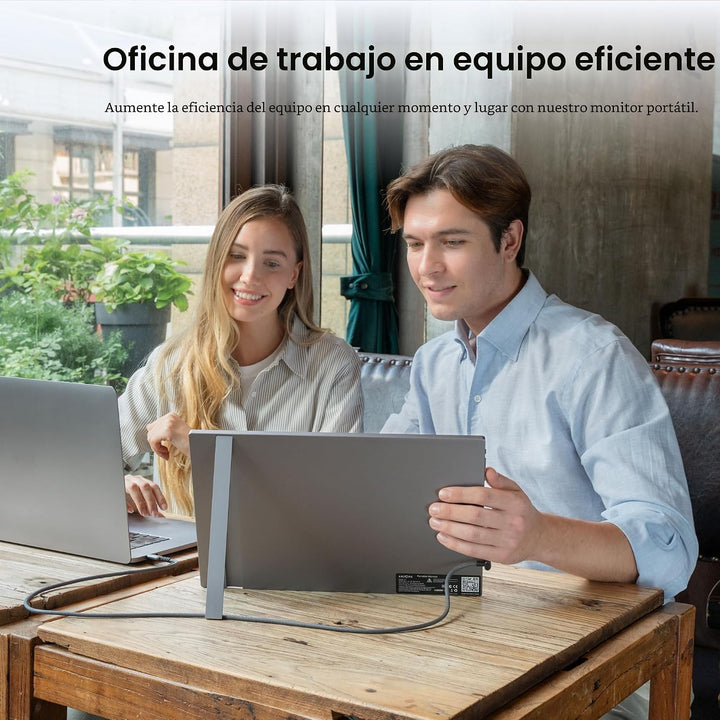 ARZOPA Monitor portátil de 15.6 pulgadas FHD 1080P \u2013 Monitor p...
