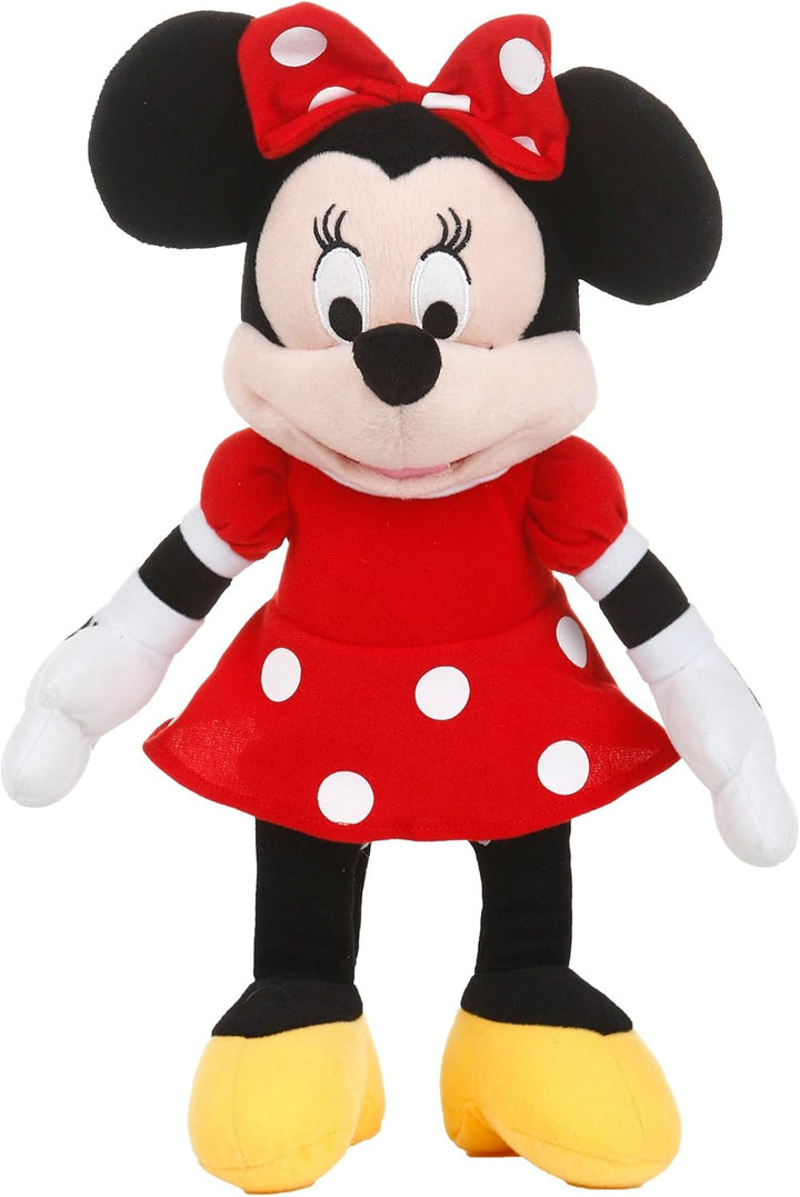 Disney Peluche clásico Minnie Mouse vestido de lunares