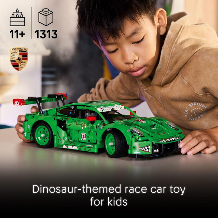 LEGO Technic Porsche 911 GT3 R Rexy AO - Juguete de