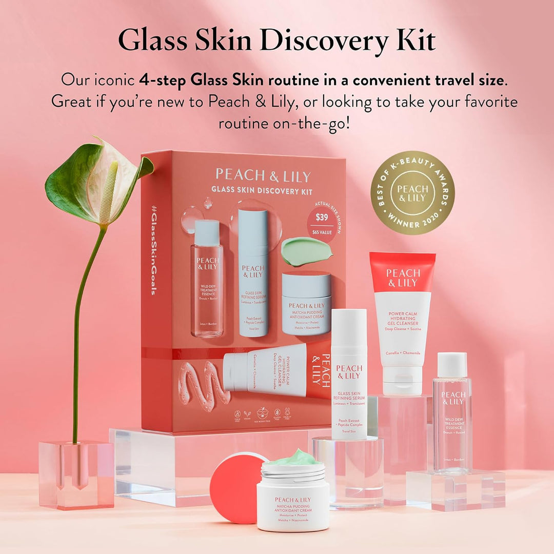 Peach &amp; Lily - Kit de Descubrimiento de Piel de Vidrio (4 Produ...