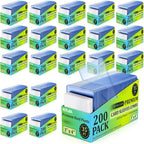 4000 Fundas Duras de Plástico D/ 3" x 4" RCPLAGA Porta-Tarjetas de Coleccionables, 35PT