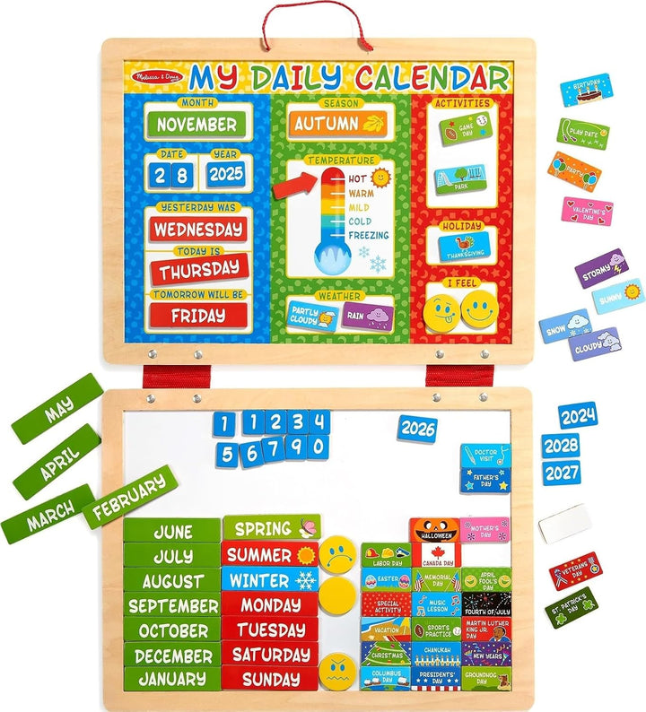 Mi primer Calendario magnético diario de Melissa &amp; Doug | 84 pi...