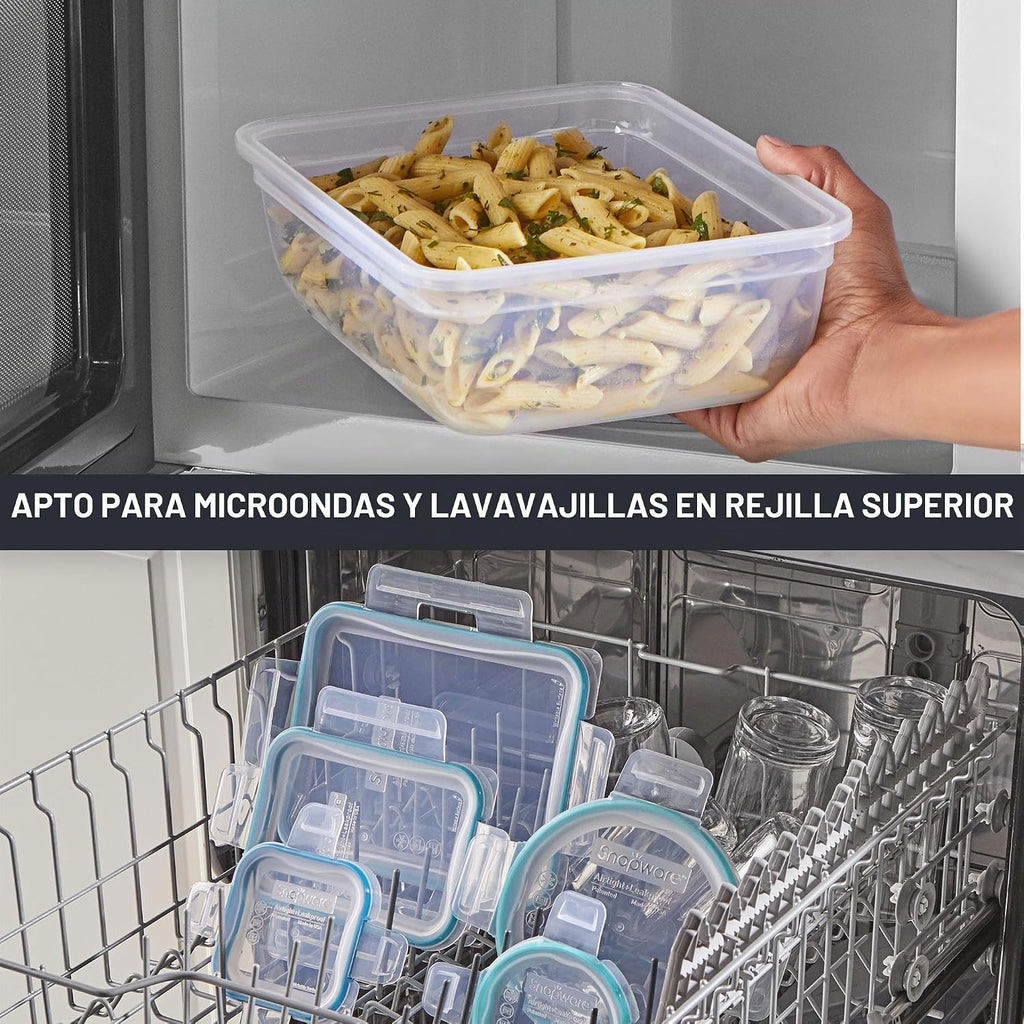 Snapware Plastic Total Solution (21 unidades) Juego de recipientes grandes