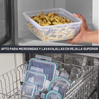 Snapware Plastic Total Solution (21 unidades) Juego de recipientes grandes